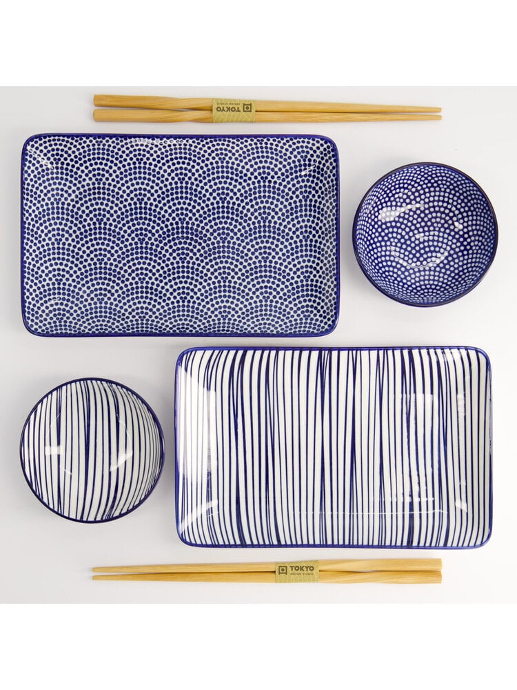TDS Sushi set Nippon blue