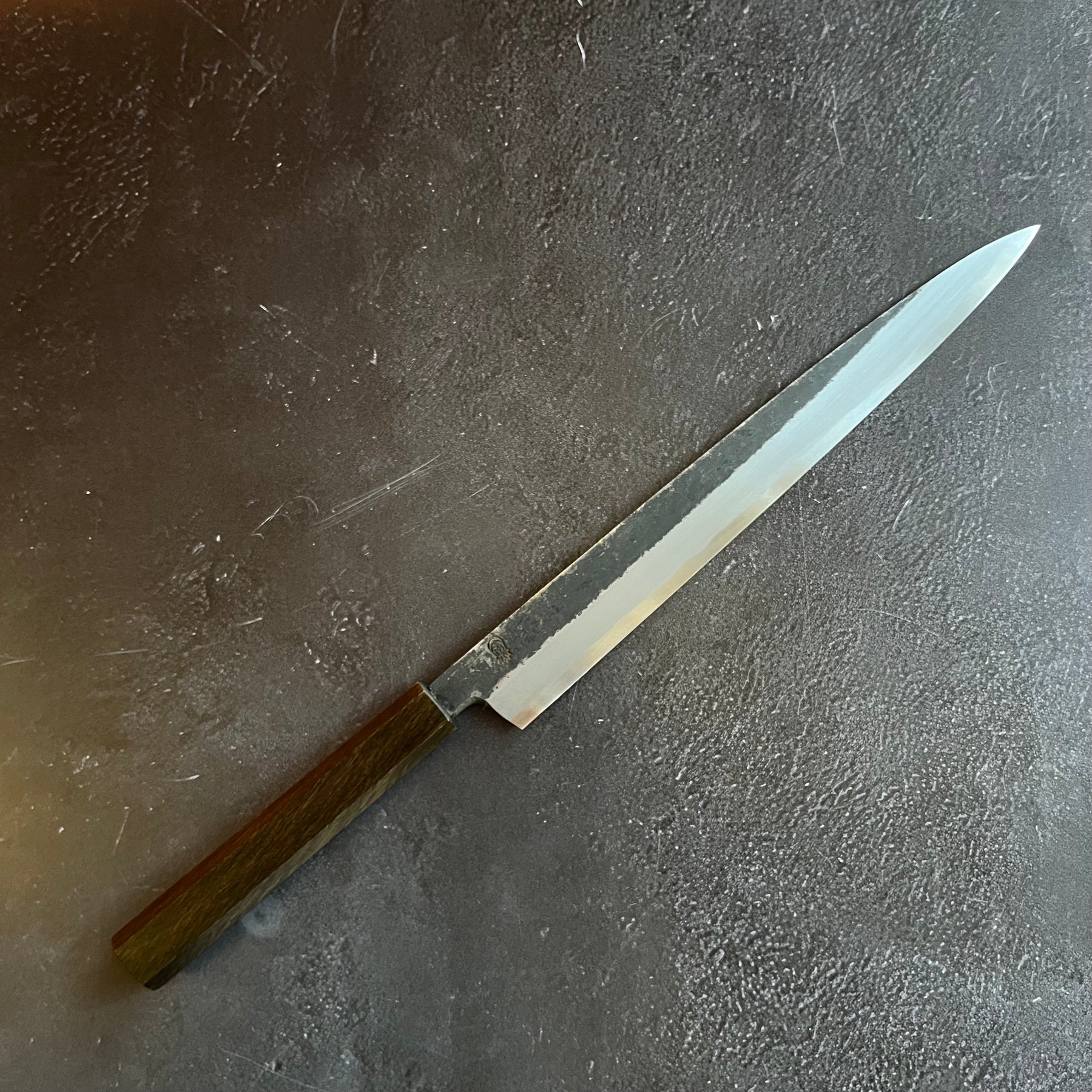 Sakai Kikumori Kikuzuki Kuro Yanagiba 270mm