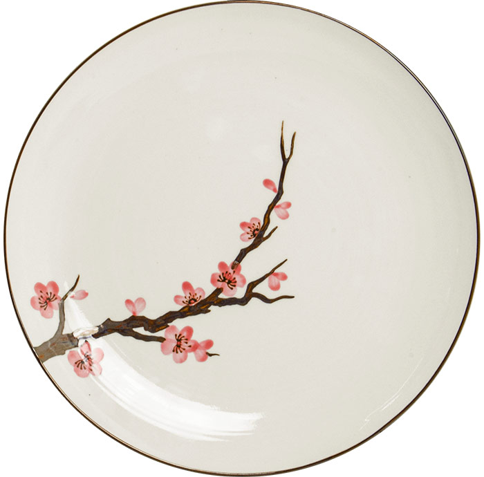 Edo Japan, Plate Sakura Ø 25 cm | H2,5 cm
